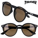 THRASHER thrasher スラッシャー 1021-bk-brp サングラス ブラック ブラウン 偏光レンズ くもり止めレンズ Anti-fog Pol...