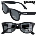 THRASHER thrasher スラッシャー erde1027-bk-smp サングラス ブラック 黒 おしゃれ お洒落 ストリート スケートボード UVカット 紫外線対策(4)