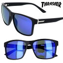 THRASHER thrasher スラッシャー gail1023-bk-bl サングラス ブラック 黒 おしゃれ お洒落 ストリート スケートボード UVカット 紫外線対策 ミラーレンズ(4)