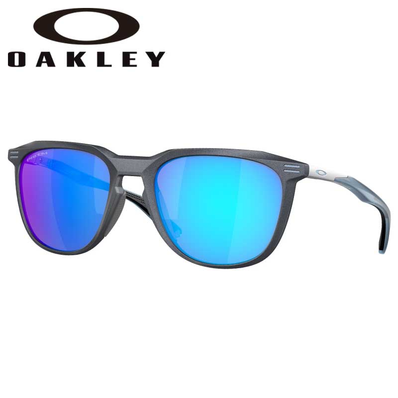 サングラス オークリー OAKLEY oo 9286A 07 54サイズ Thurso ブルースチール ネイビー ブルー ミラーレンズ 紫外線カット O-Matter オーマター PRIZM プリズム 軽量 男性用 海 山 釣り スポーツ 観戦 アウトドア メンズ レディース 送料無料