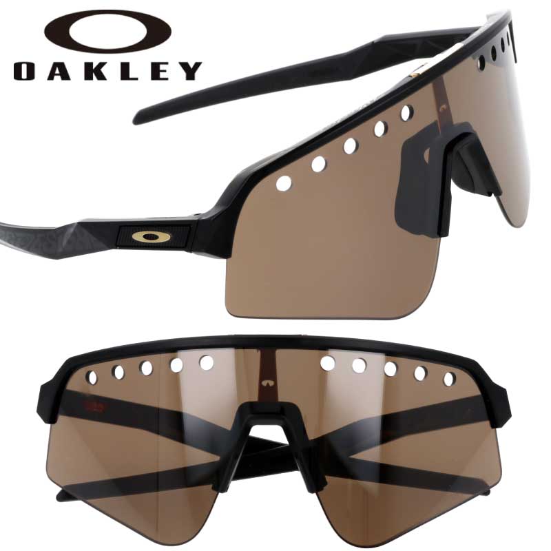 OAKLEY オークリー oo9465 1939 マットブラック ブラウン SUTRO LITE SWEEP Troy Lee Designs トロイリ―デザインズ スポーツサングラス UVカット 紫外線カット PRIZM プリズムレンズ メンズ 男性用 スポーツ サイクリング ライダー モトクロス 紫外線対策 送料無料