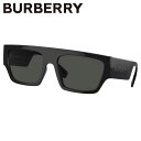 バーバリー サングラス BURBERRY BE4397U 300187 58 Micah ブラック ダークグレー UVカット 紫外線カット 紫外線対策 軽量 b...