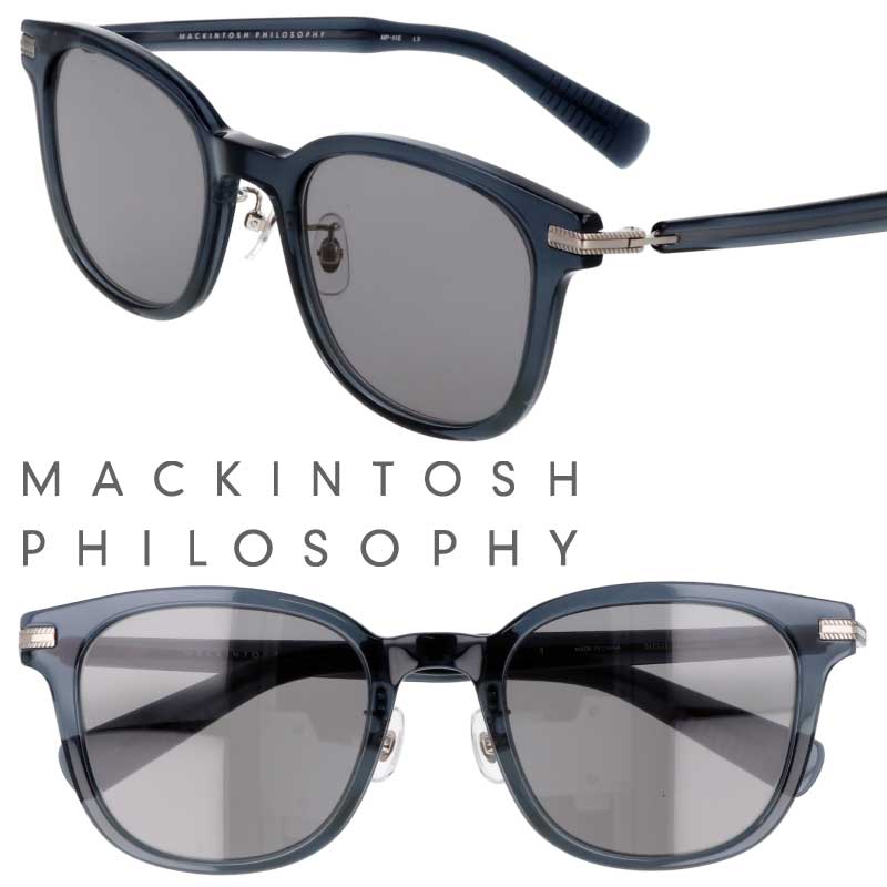 MACKINTOSH PHILOSOPHY mp-910-3 クリアグレー シルバー マッキントッシュフィロソフィー サングラス UVカット 紫外線カット 紫外線防止 日焼け防止 オシャレ 大人気 愛用 イチオシ クラシカル UKブランド 送料無料