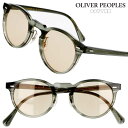 サングラス オリバーピープルズ OLIVER PEOPLES OV5186F 1705 47サイズ GregoryPeck-F クリアカーキ ストライプ ブラウ...