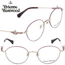メガネ Vivienne Westwood ヴィヴィアンウエストウッド 40-0009-01 48サイズ ピンク ゴールド 小さめ 10代 20代 30代 眼鏡...