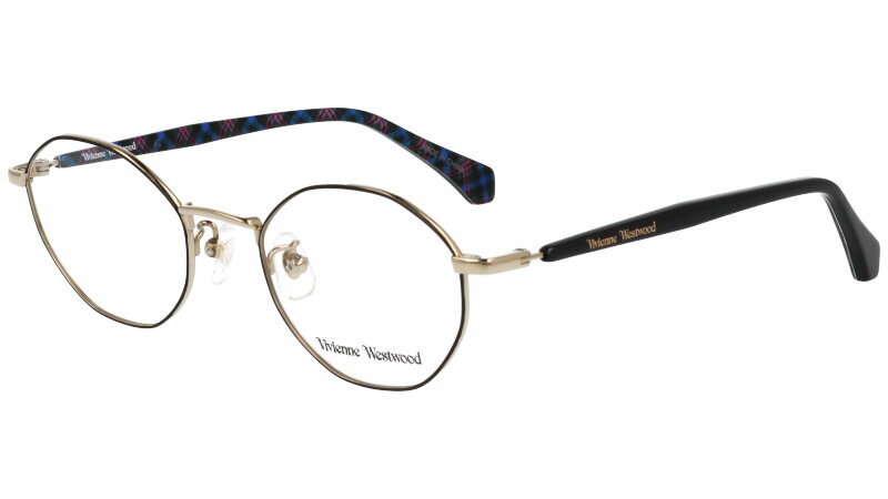 メガネ Vivienne Westwood 40-0017-02 47サイズ ブラック 黒 ゴールド 金 ヴィヴィアンウエストウッド 10代 20代 30代 眼鏡 おしゃれ かわいい レディース 女性用 丸メガネ 伊達めがね 変装 モダン オーブ ORB ロッキンホース ROCKING HORSE ブランド ヴィヴィアン SDGs エコ