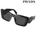 サングラス プラダ PRADA PR08 YF 1AB5S0 51サイズ ブラック 黒 UVカット 紫外線カット 紫外線対策 ブランドサングラス レディース 女...