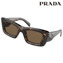 サングラス プラダ PRADA PR13 ZF 2AU06B 52サイズ ブラウン べっ甲柄 UVカット 紫外線カット 紫外線対策 ブランドサングラス レディー...