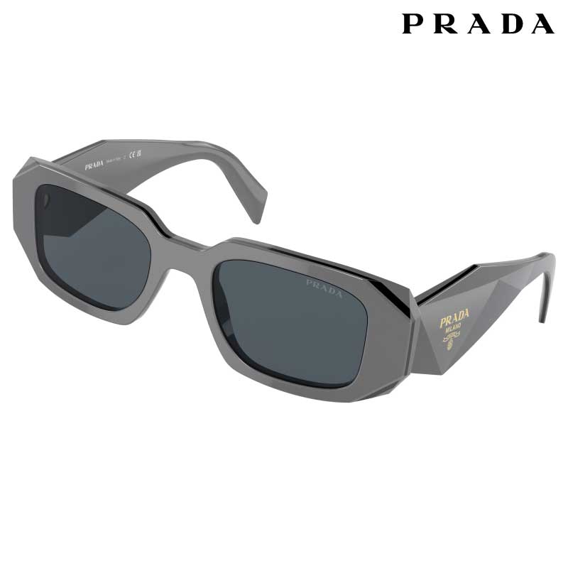 サングラス プラダ PRADA PR17 WF 11N09T 51 マーブルブラック ダークグレー UVカット 紫外線カット 紫外線対策 ブランドサングラス レディース 女性用 送料無料