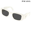サングラス プラダ PRADA PR17 WF 1425S0 51 ホワイト ダークグレー UVカット 紫外線カット 紫外線対策 ブランドサングラス レディース...