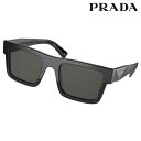サングラス プラダ PRADA PR19 WF 1AB5S0 52サイズ ブラック 黒 ダークグレー UVカット 紫外線カット 紫外線対策 ブランドサングラス ...
