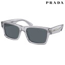 サングラス プラダ PRADA PR25 ZF U430A9 56 クリアグレー ブルー UVカット 紫外線カット 紫外線対策 ブランドサングラス メンズ 男性...