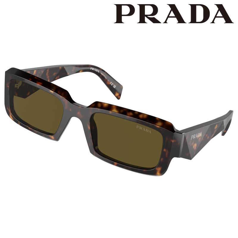 サングラス プラダ PRADA PR27ZSF 19J09Z 55サイズ ダークブラウン べっ甲 U ...