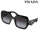 サングラス プラダ PRADA PR28ZSF 16K90A 54サイズ ブラック グレー グラデーション UVカット 紫外線カット 紫外線対策 ブランドサングラス レディース 女性 送料無料