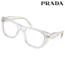 メガネ レディース プラダ PRADA PR A18-F 12R1O1 52 サイズ クリアライトグレー 眼鏡 メガネフレーム 眼鏡フレーム 度付き 可 度なし...
