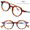 メガネ 日本製 Albert I'mStein アルバートアイムシュタイン CHAMPAGNE C121 ブラウン べっ甲柄 レッド 眼鏡 度入り メガネフレー...