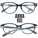 アナスイ ANNA SUI メガネ 60-9044-01 ネイビークリア 眼鏡 レディース メガネフレーム 眼鏡フレーム 度付き 可 度なし おしゃれ かわいい...