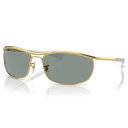 レイバン サングラス Ray-Ban RB3119M 001/56 62□18 OLYMPIAN I DELUXE ゴールド ブルー メタルフレーム オリンピアン メンズ レディース 男性用 女性用 正規品 保証書付き UVカット 紫外線カット 紫外線対策 おしゃれ 送料無料