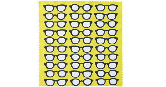 パフューム 3017-30 18X18 メガネ(YE) コウキン 眼鏡拭き めがね拭き メガネ拭き おすすめ メガネクロス かわいい クリーニングクロス スマホ 液晶拭き プレゼント ギフト