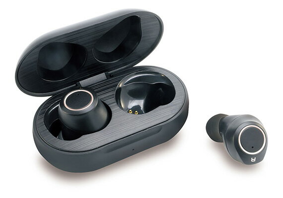 シュウオンキ キコエール1 KSOK-01-1 (ブラック) 25333 集音器 小型充電ケース付き USB充電式 軽量 コンパクト 持ち運び 旅行 敬老