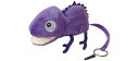 アニマルカメレオンクリーナー i-101 パープル 動物 眼鏡拭き めがね拭き メガネ拭き おすすめ メガネクロス かわいい クリーニングクロス スマホ 液晶拭...
