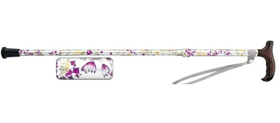 ササエ アメニモマケズ 4つ折りタイプ 伸縮 伸縮タイプ VH4460 ステッキ 杖 握りやすい おすすめ 軽量 女性 男性 おしゃれ お洒落 かっこいい 可愛...