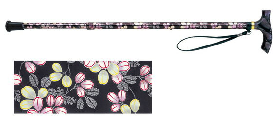 キョウユウゼン アメニモマケズ 2段 伸縮 VH8213 ステッキ 杖 握りやすい おすすめ 軽量 女性 男性 おしゃれ お洒落 かっこいい 可愛い 綺麗 贈り...