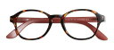 老眼鏡 おしゃれ ブルーライトカット パソコン用メガネ 度入り pcメガネ HAL CIRCLE TORTOISE ROSE +2.50 メンズ レディース コンパクト スリム かっこいい かわいい 折り畳み シニアグラス 目の疲れを緩和する 携帯用 頭痛の緩和 目に優しい 紳士 女性 40代 50代 60代