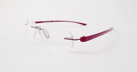 ビグラッド BL-3007 RD +3.00 老眼鏡 おしゃれ メンズ レディース コンパクト スリム 携帯用 かっこいい かわいい 折り畳み シニアグラス