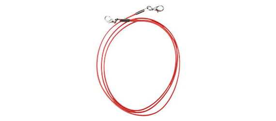 イヤーチェーン 10-05 リョウ D レッド 補聴器用チェーン 補聴器 コンパクト 敬老