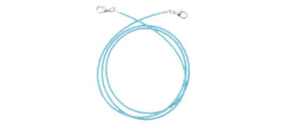 イヤーチェーン NA-20 リョウ D ターコイズ 補聴器用チェーン 補聴器 コンパクト 敬老