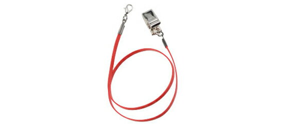 イヤーチェーン 10-05 カタ D レッド 補聴器用チェーン 補聴器 コンパクト 敬老