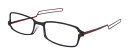トリックライン TL-001-2 ネイビー マット/レッド マット +1.50 老眼鏡 おしゃれ メンズ レディース コンパクト スリム 携帯用 かっこいい かわいい 折り畳み シニアグラス