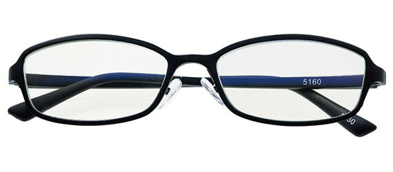 マルチプロ 5160 M.BK +1.00ブルーライトカット 老眼鏡 おしゃれ メンズ レディース コンパクト スリム 携帯用 かっこいい かわいい 折り畳み シニアグラス