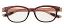 カラフルック 5562 +1.00 ブラウン/ ブラウンブルーライトカット 老眼鏡 おしゃれ メンズ レディース コンパクト スリム 携帯用 かっこいい かわいい 折り畳み シニアグラス