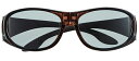 FIELDGATE 6725-13 S.DBR/SM 偏光 へんこう polarized 折りたたみ ホールディング 眼鏡の上から メガネの上から サングラス オーバーグラス 釣り 度付き不可 UVカット メンズ レディース 男女兼用(4)