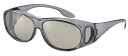 カバーグラス 7168ー04 SM/L.GSM 偏光 へんこう polarized L 眼鏡の上から メガネの上から サングラス オーバーグラス 釣り 度付き不...