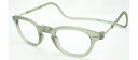 クリックウ゛ィンテージ クリアグレー +2.50 Clic vintage ウェリントン シニアグラス リーディンググラス 老眼鏡 クリックリーダー 読書用 お...