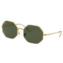 レイバン サングラス Ray-Ban RB1972 919631 54□19 OCTAGON ゴールド カーキ グリーン Ray-Ban 保証書付き サングラス UVカット 紫外線対策 紫外線カット メタルフレーム オシャレ 送料無料 レイバン メガネ オクタゴン