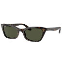 レイバン サングラス Ray-Ban RB2299 902/31 52□20 LADY BURBANK ダークブラウン べっ甲 havana カーキ グリーン Ray-Ban 保証書付き サングラス UVカット 紫外線カット レディース 女性用 ドライブ オシャレ キャットアイ 送料無料
