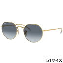 レイバン サングラス Ray-Ban RB3565 001/86 51□20 JACK ブルー グレー グラデーション ゴールド メタルフレーム Ray-Ban 保証書付き サングラス UVカット 紫外線カット 紫外線対策 オシャレ 送料無料