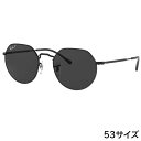 レイバン サングラス Ray-Ban RB3565 002/48 53□20 JACK ブラック 黒 メタルフレーム 偏光レンズ Ray-Ban 保証書付き サングラス UVカット 紫外線カット 紫外線対策 オシャレ 送料無料