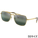 レイバン サングラス Ray-Ban RB3636 9196G6 55□15 NEW CARAVAN キャラバン ダークブルー グラデーション ゴールド 偏光レンズ ミラーレンズ Ray-Ban 保証書付き サングラス UVカット 紫外線カット 紫外線対策 送料無料