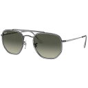 Ray-Ban レイバン RB3648M 004/71 52□23 THE MARSHAL II マーシャル グレー グラデーション ガンメタル Ray-Ban 国内正規 LUXOTTICA 保証書付き サングラス UVカット 紫外線カット 紫外線対策 日焼け防止 男女兼用 ユニセックス オシャレ 送料無料