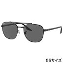 Ray-Ban レイバン RB3688 002/B1 55□19 ブラック 黒 ダークグレー ダブルブリッジ Ray-Ban 国内正規 LUXOTTICA 保証書付き サングラス UVカット 紫外線カット 紫外線対策 日焼け防止 ユニセックス 男女兼用 オシャレ 送料無料