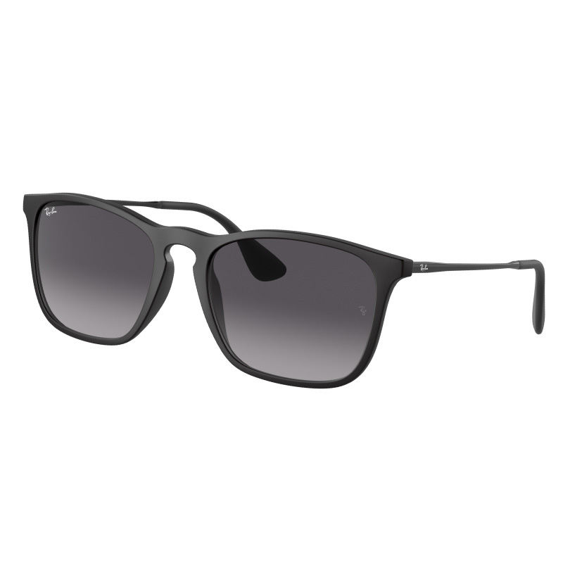 RAYBAN レイバン RB4187F 622/8G 54□18 CHRIS マットブラック グレー グラデーション アジアンフィッティング rayban 正規品 国内正規 LUXOTTICA 保証書付き サングラス UVカット 紫外線カット 紫外線対策 日焼け防止 メンズ 男性用 オシャレ 送料無料のサムネイル