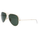 レイバン サングラス アウトレット トップガン マーヴェリック RB3025 W3400 58サイズ ゴールド 金 アビエーター AVIATOR rayban rb3025 ツーブリッジ ダブルブリッジ ティアドロップ ICONS アイコン メンズ レディース Ray-Ban パイロット