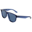 Ray-Ban REVERSE レイバン リバース サングラス RBR0501S 67083A 56 Boyfriend reverse クリアネイビー ブルー UVカット 紫外線カット 紫外線対策 おしゃれ かっこいい 正規品 国内正規 Ray-Ban Ray-Ban サングラス ユニセックス メンズ レディース 最新 人気 個性