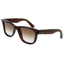 Ray-Ban REVERSE レイバン リバース サングラス RBR0502S 6709CB 50 Wayfarer reverse クリアブラウン グラデーション UVカット 紫外線カット 紫外線対策 おしゃれ かっこいい 正規品 国内正規 Ray-Ban Ray-Ban サングラス ユニセックス メンズ レディース 最新 人気 個性
