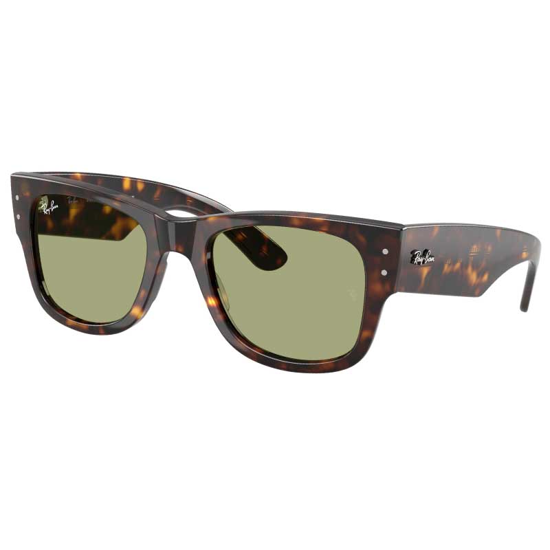 レイバン サングラス rayban RB0840SF 902/4E 52□21 ブラウン べっ甲柄 カーキグリーン ウェイファーラー MEGA WAYFARER RayBan メンズ レディース UVカット 紫外線対策 紫外線カット 男性用 女性用 おしゃれ 正規品 度付き 可 度なし Made In Italy 運転 ドライブ 送料無料